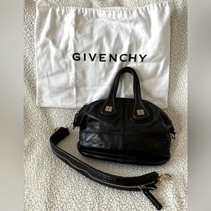 Givenchy Nightingale Black Shoulder/Tote Bag